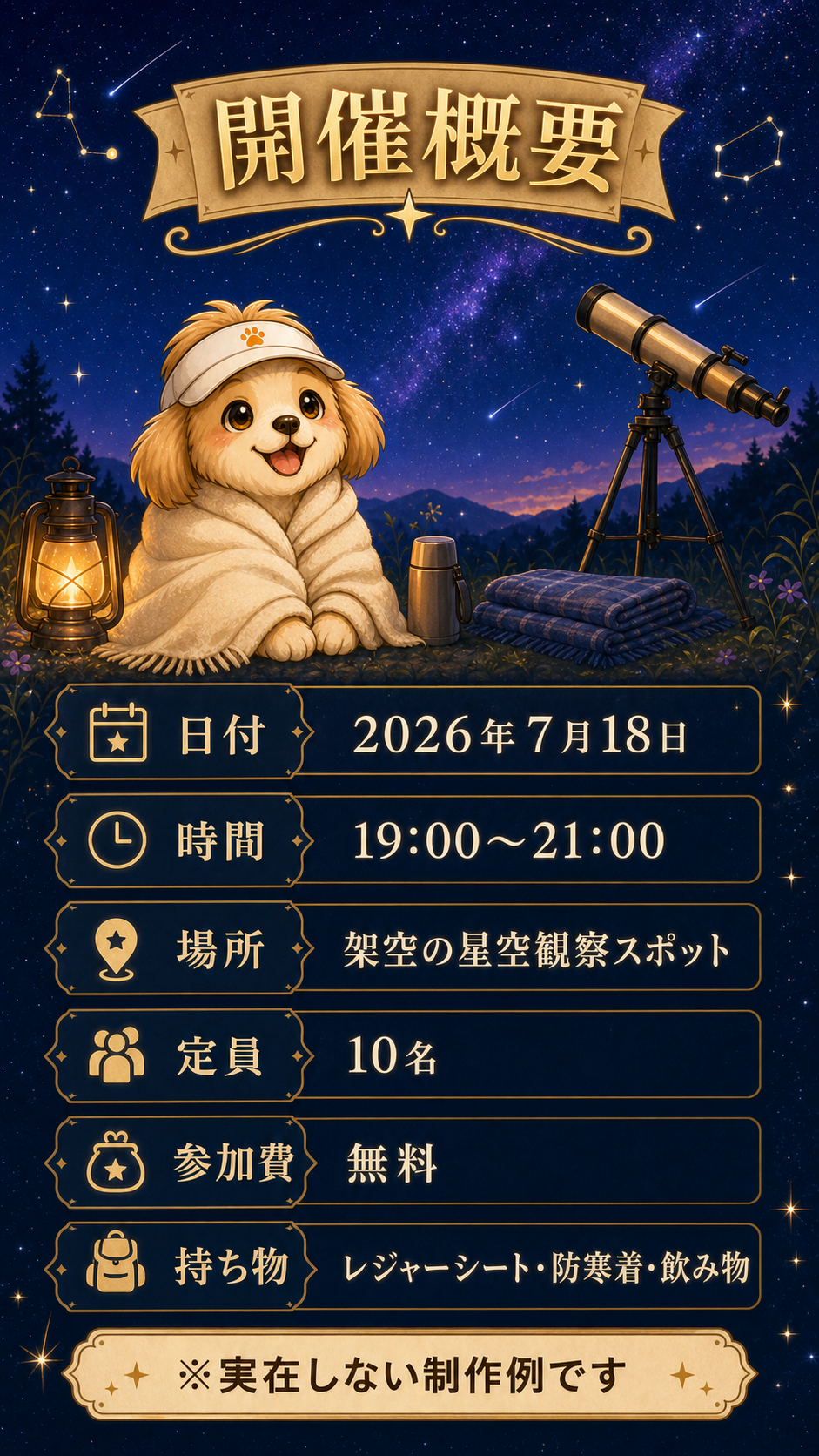 開催概要